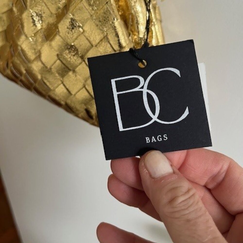 Metallic Gold Crossbody Pouch - Picture 8 of 15